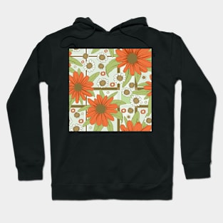 Red Flowers Hoodie